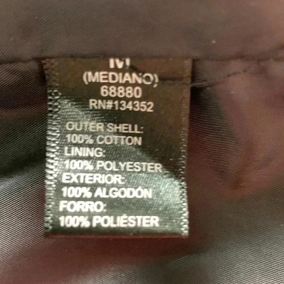 Camo anorak style jacket- Ambiance Outerwear size medium - Picture 6 of 6